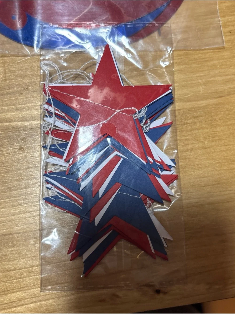 4th of July Patriotic Decorations Red White Blue Party Decor Set